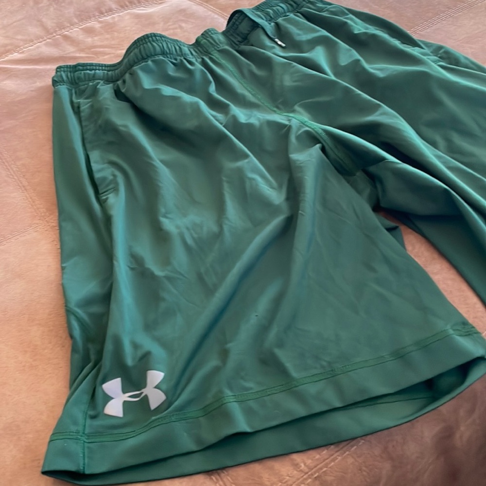 Green Under Armour Shorts